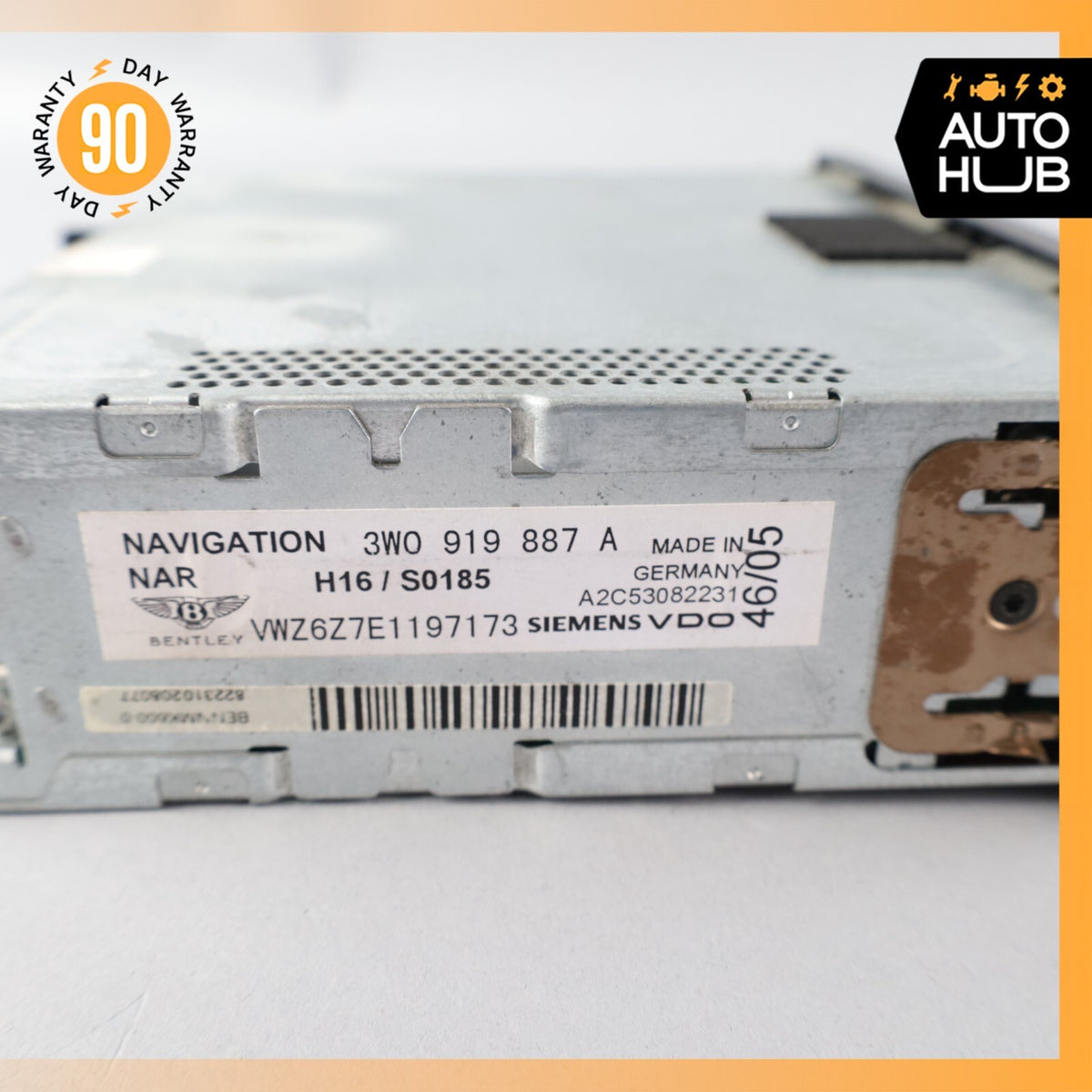 03-06 Bentley Continental Flying Spur GT Navigation CD Disc Player GPS OEM 58k - photo 7