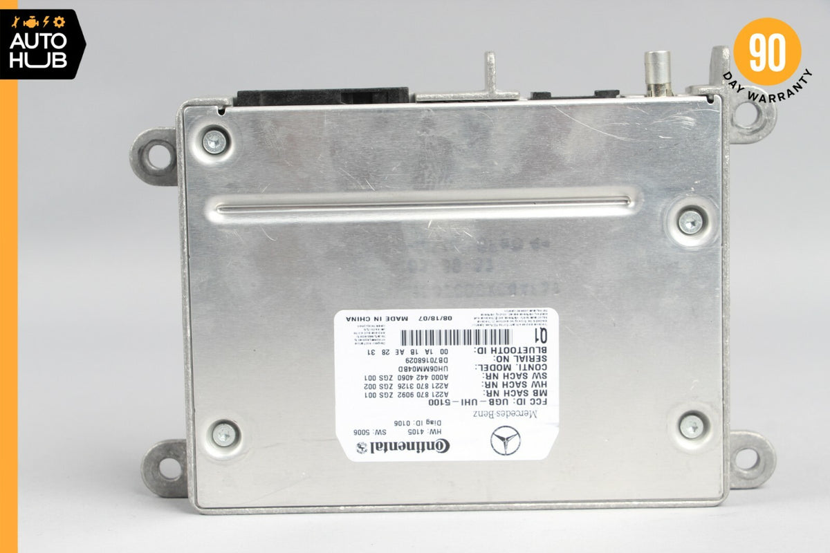 07-10 Mercedes W216 CL550 S550 Bluetooth Communication Module 2218709092 OEM - photo 6