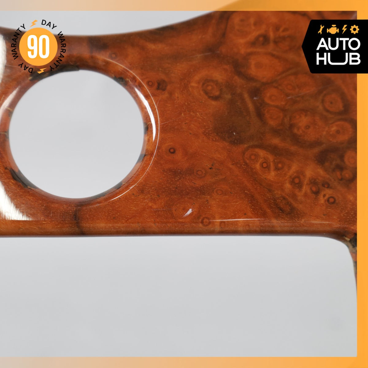 99-02 Rolls Royce Silver Seraph Rear Center Console Air Vent Trim Panel Wood OEM - photo 11