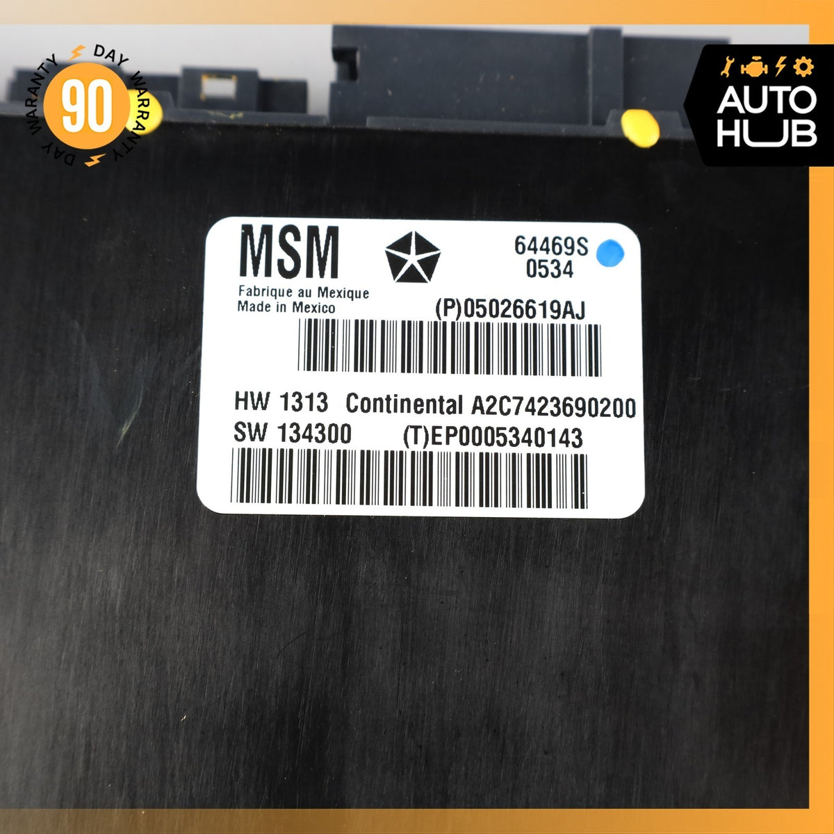14-20 Maserati Ghibli M157 Levante Seat Control Module Left Driver Side OEM - photo 7