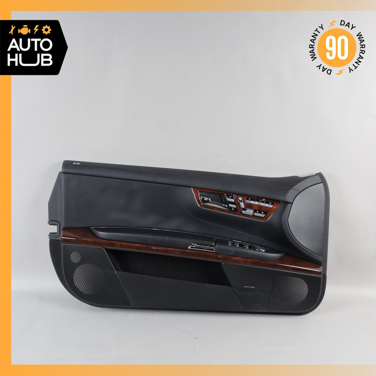 07-14 Mercedes W216 CL550 Front Left Driver Side Interior Door Panel Leather OEM - photo 1