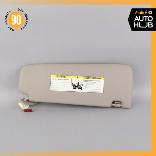 11-16 BMW F10 528i 535i Left Sun Visor with Label 51167248859 OEM - photo 1