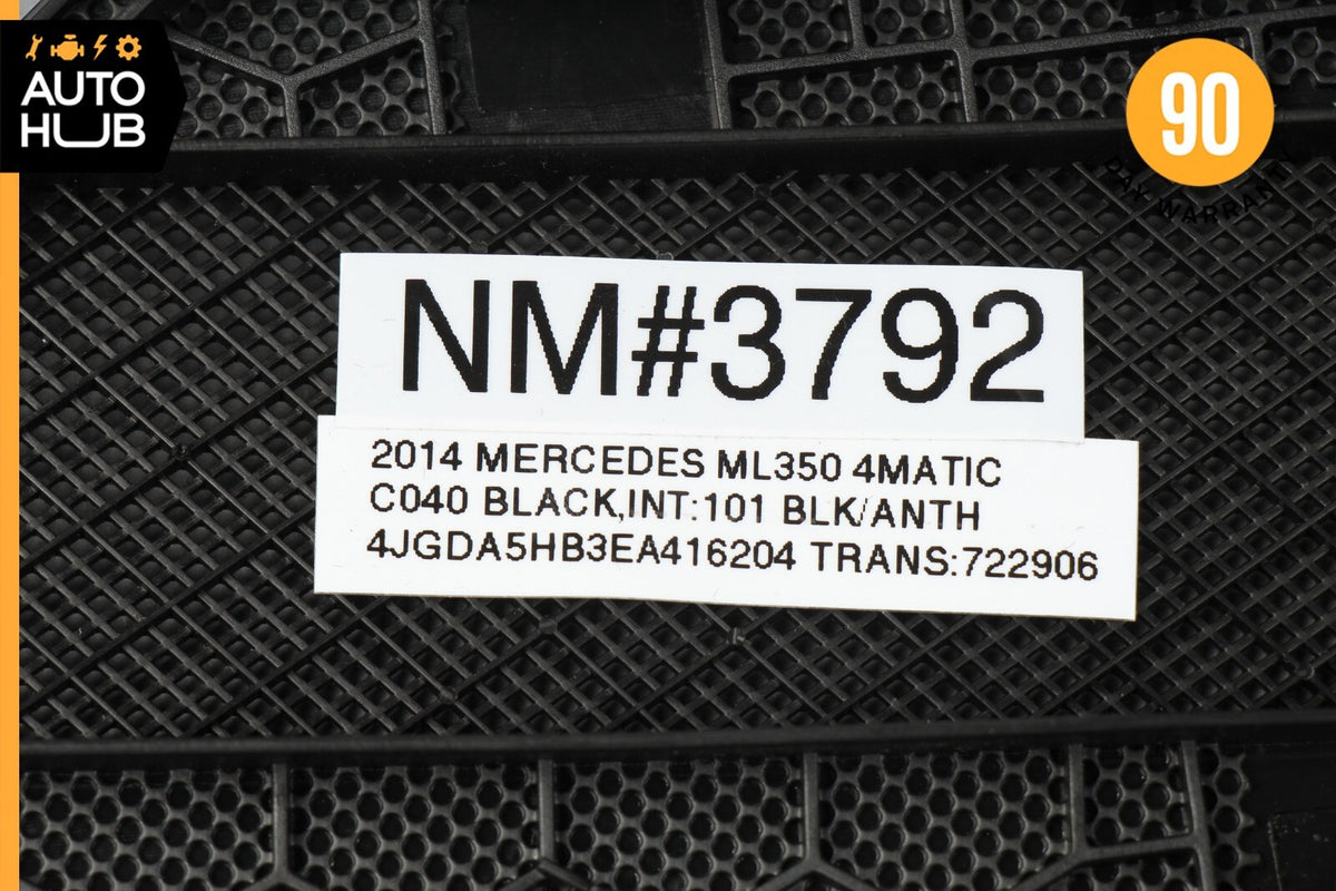 12-16 Mercedes W166 ML350 ML550 Dash Dashboard Speaker Cover Right Grill OEM 60k - photo 12