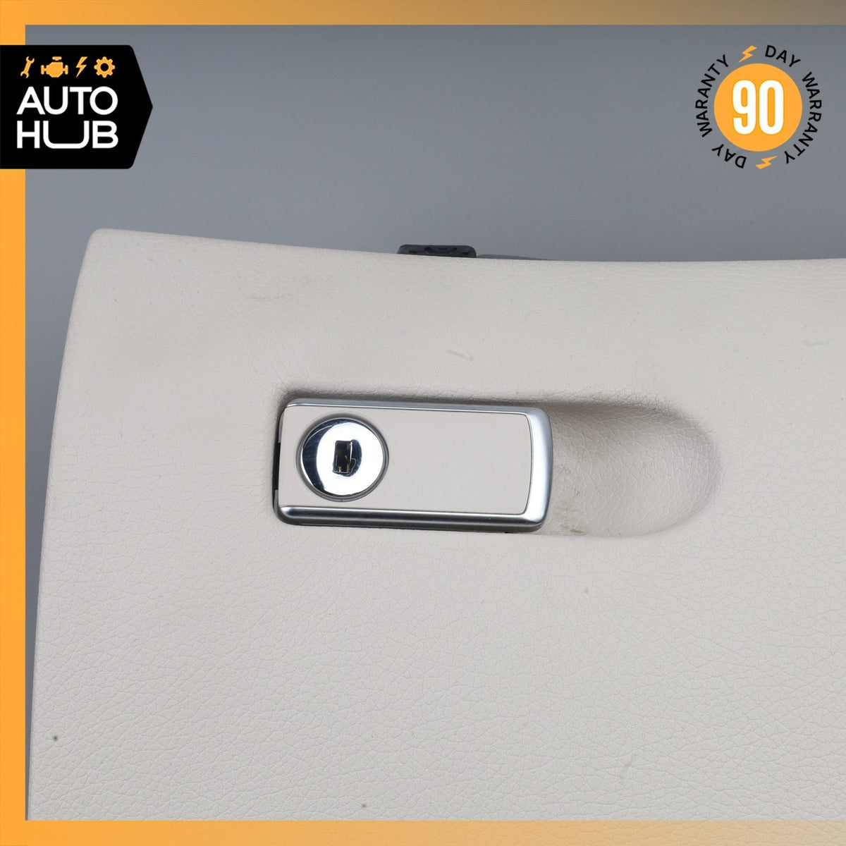 17-20 Mercedes W213 E300 Dash Dashboard Glove Box Compartment Beige OEM - photo 4