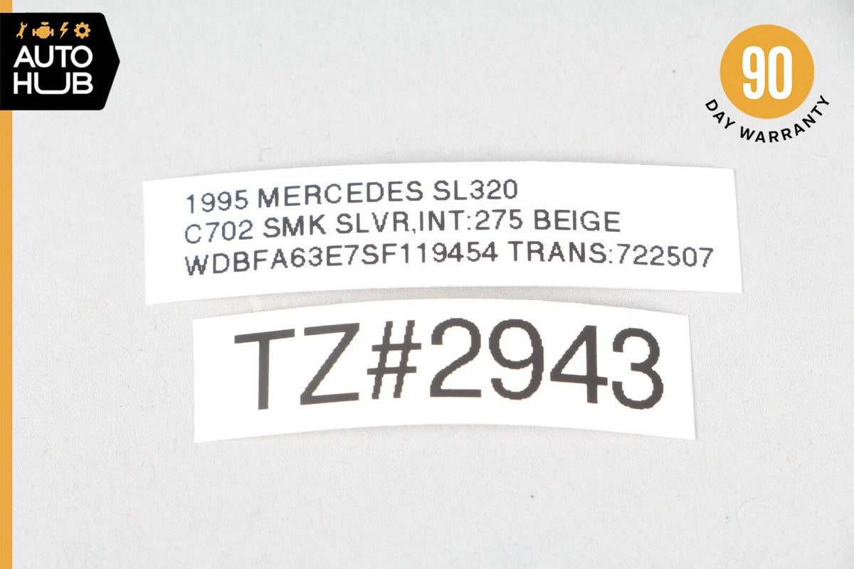 94-95 Mercedes R129 SL320 ETS ABS Traction Control Module 0155458032 OEM - photo 11