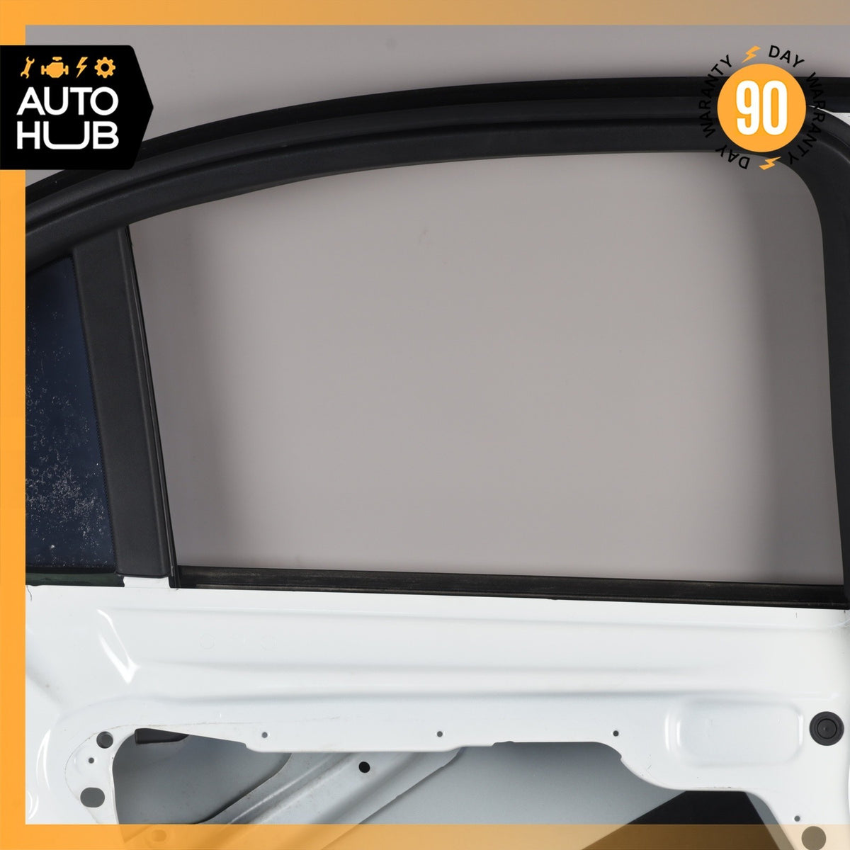 17-23 Mercedes W213 E300 E400 Rear Left Driver Side Door Shell White OEM - photo 18