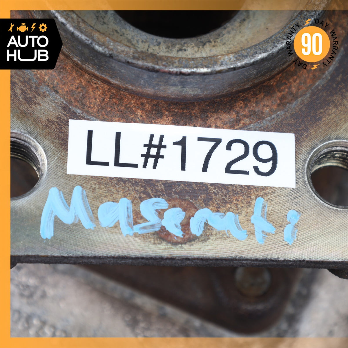 03-10 Maserati Quattroporte M139 Front Right Side Spindle Knuckle Hub OEM - photo 19