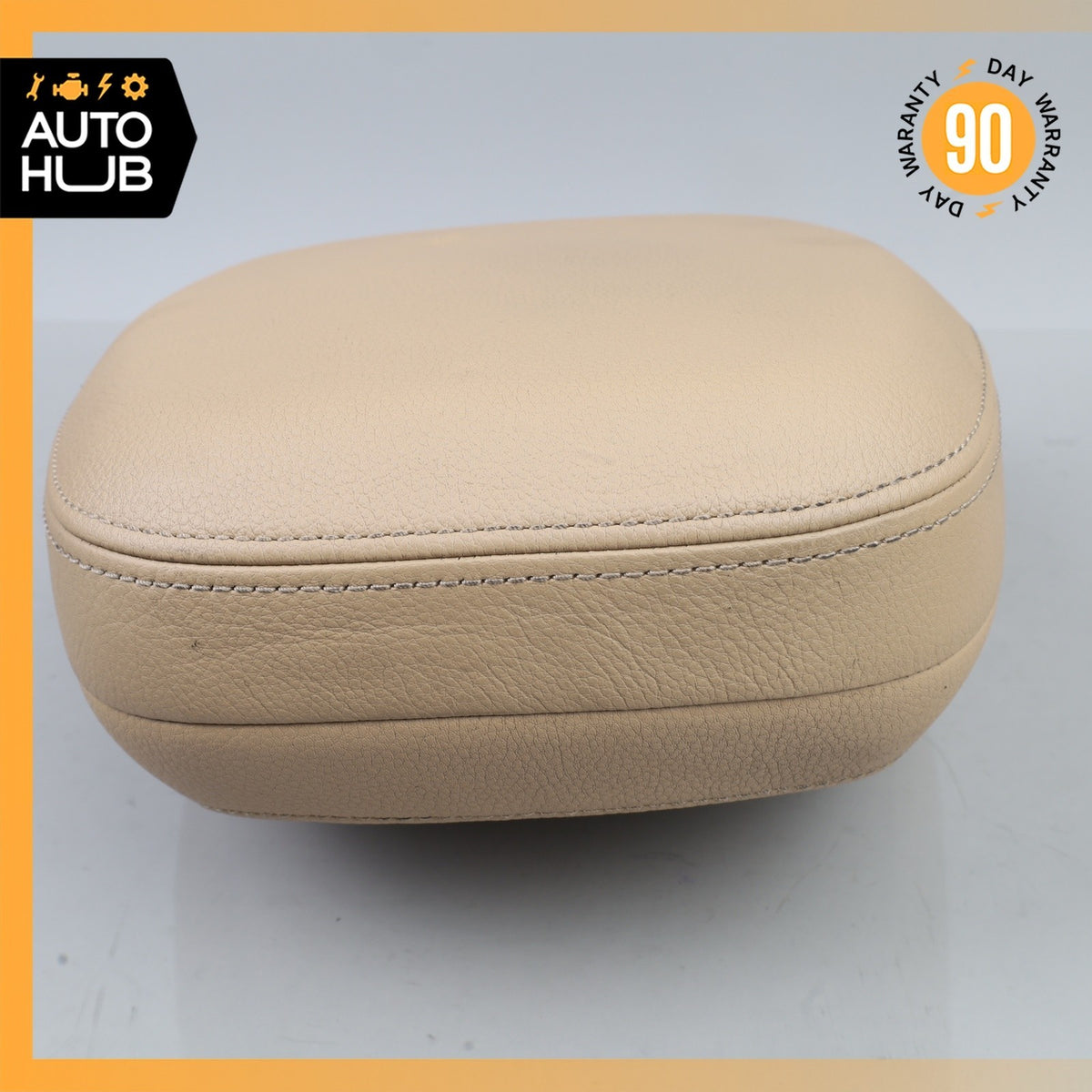 11-14 Porsche Cayenne 958 Hybrid S Front Left Side Headrest Head Rest Beige OEM - photo 10