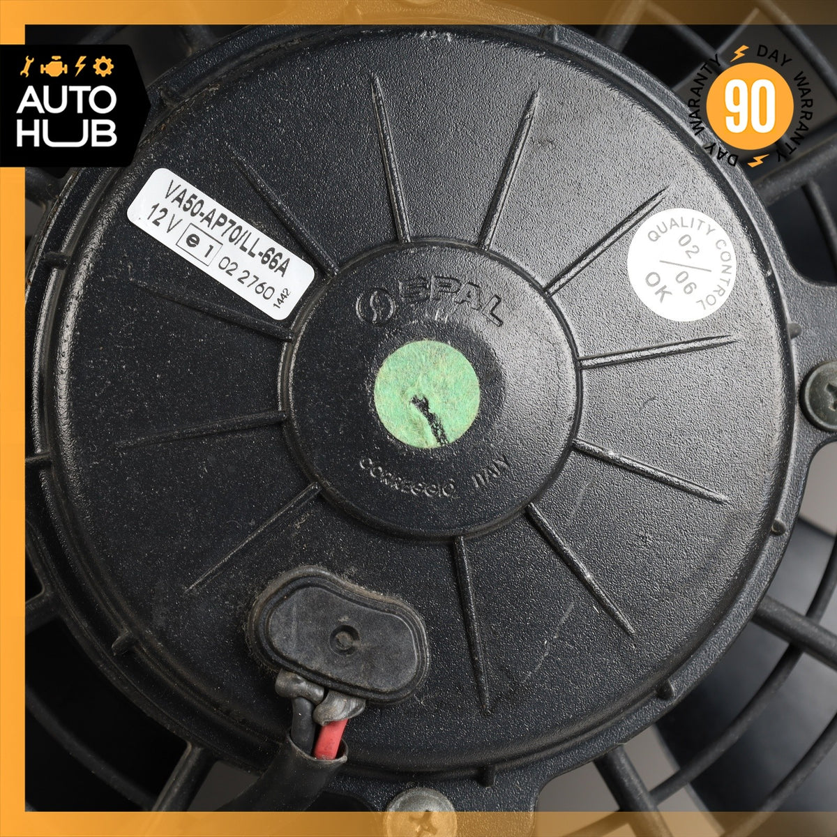05-07 Maserati Quattroporte M139 Radiator Cooling Fan Motor 022760 OEM  84k - photo 15