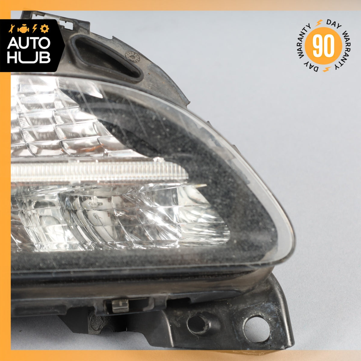 Porsche Panamera 970 Right Side DRL Daytime Running Light Fog Lamp OEM 89k - photo 6