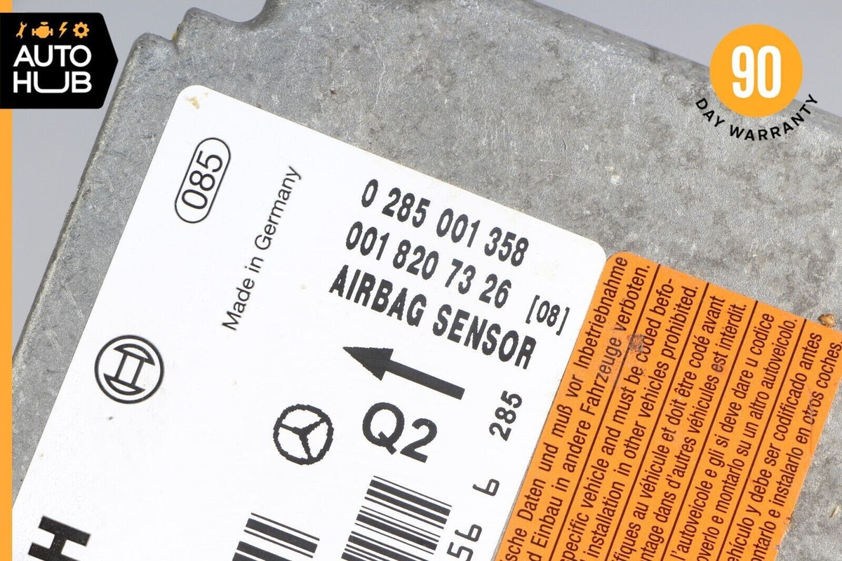 03-06 Mercedes R230 SL500 SL55 AMG Airbag Air Bag Sensor SRS Control Module OEM - photo 10