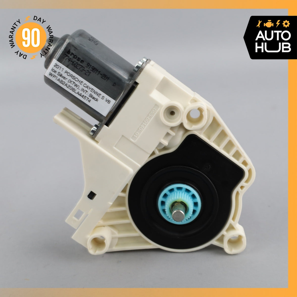 11-18 Porsche Cayenne 958 Rear Left Door Window Regulator Motor 8K0959812A OEM - photo 4