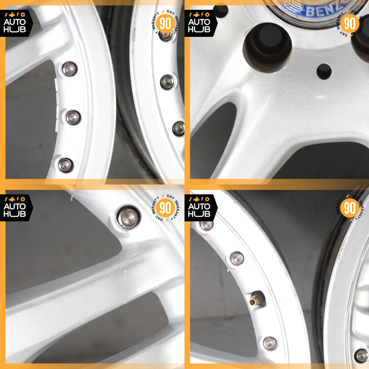 Mercedes R170 SLK230 SLK320 8 x 17 17" Wheel Rim Rims Set of 4 Aftermarket - photo 13