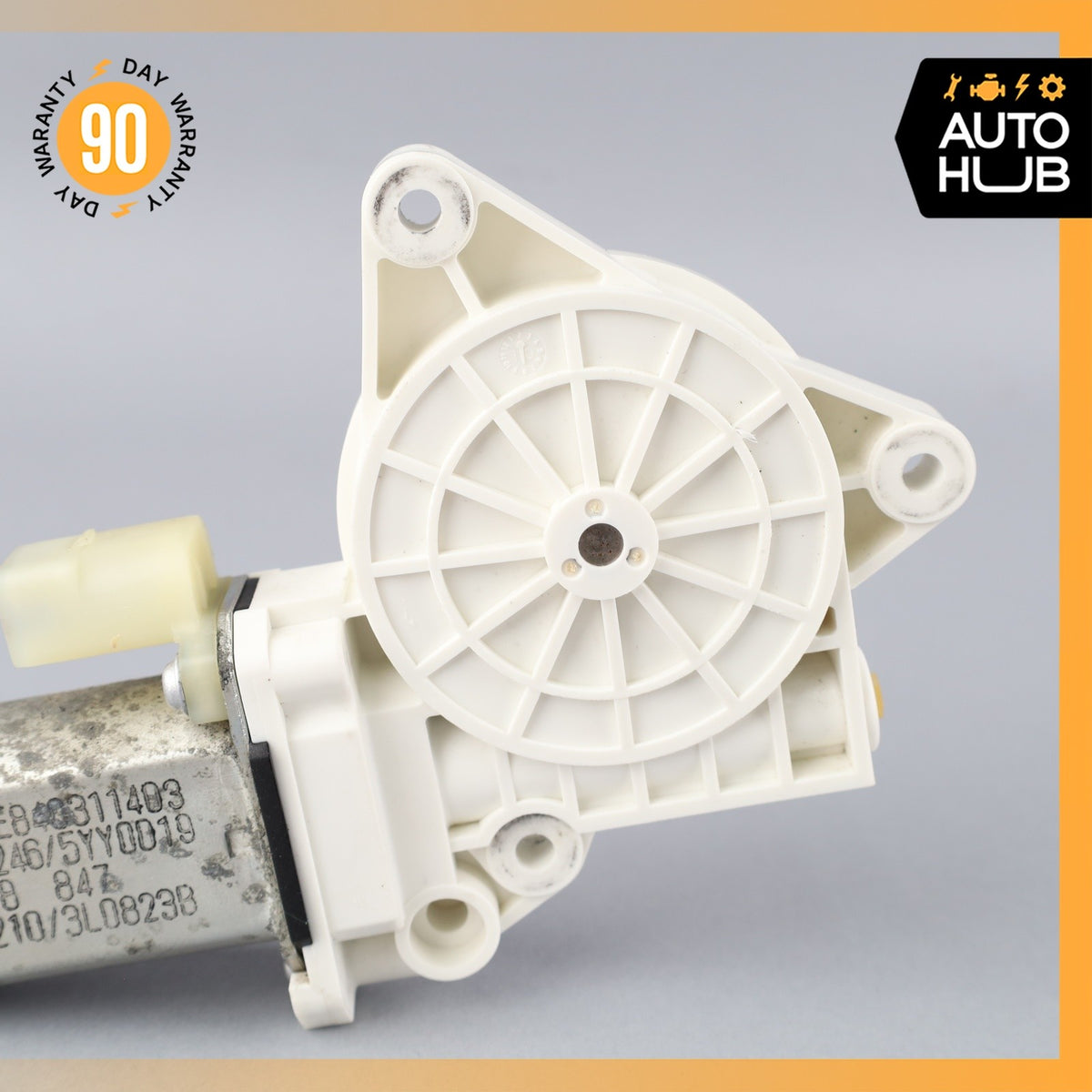 08-13 BMW E88 128i 135i Rear Left Quarter Window Regulator Motor OEM - photo 4