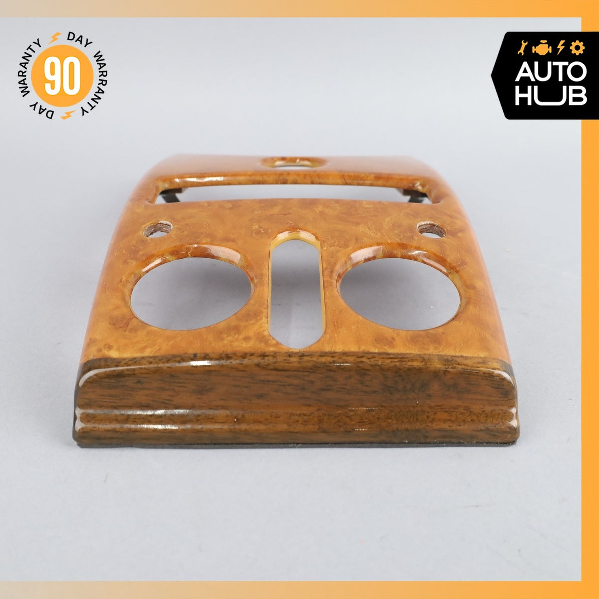 99-04 Bentley Arnage Rear Center Console A/C Air Vent Trim Panel Wood OEM 30k - photo 13