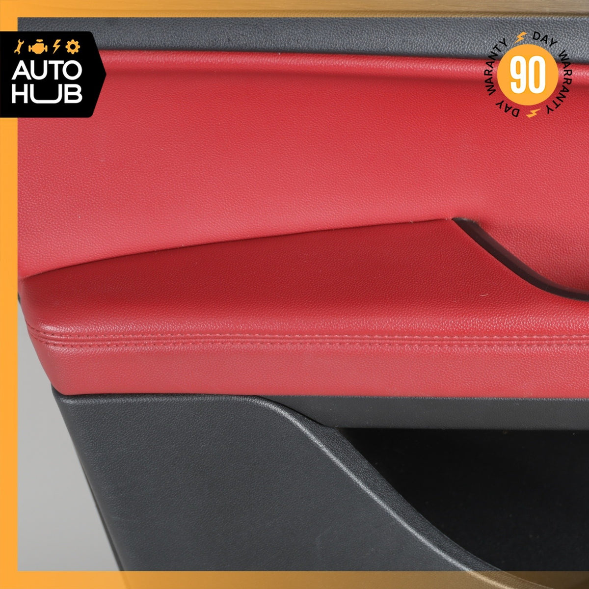17-22 Alfa Romeo 949 Stelvio Front Left Side Interior Door Panel Red OEM - photo 10