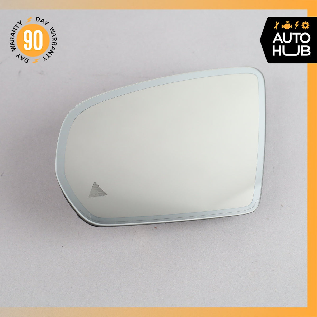 Mercedes X253 GLC300 Left Side Rear View Door Mirror Glass w/ Blind Spot OEM - photo 2