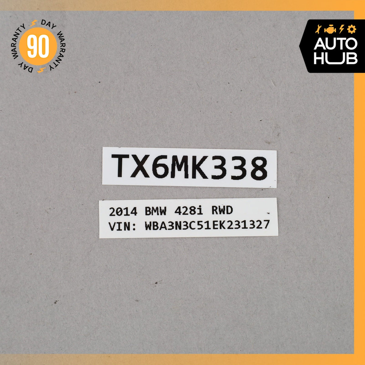 14-20 BMW F32 428i Front Left Side Spindle Knuckle Hub w/ Shield OEM - photo 15