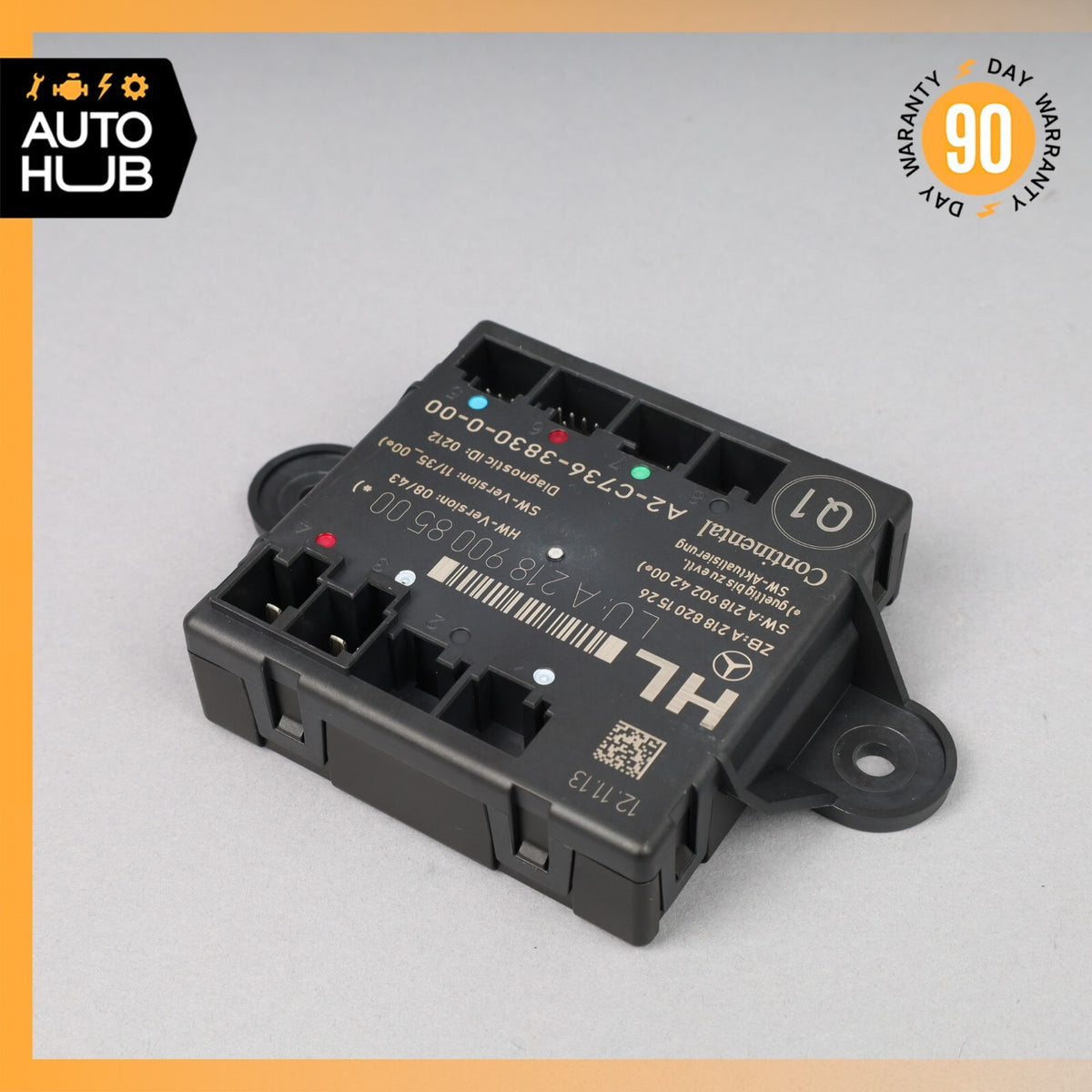 08-18 Mercedes W212 E400 C300 CLS550 Rear Left Side Door Control Module OEM - photo 2