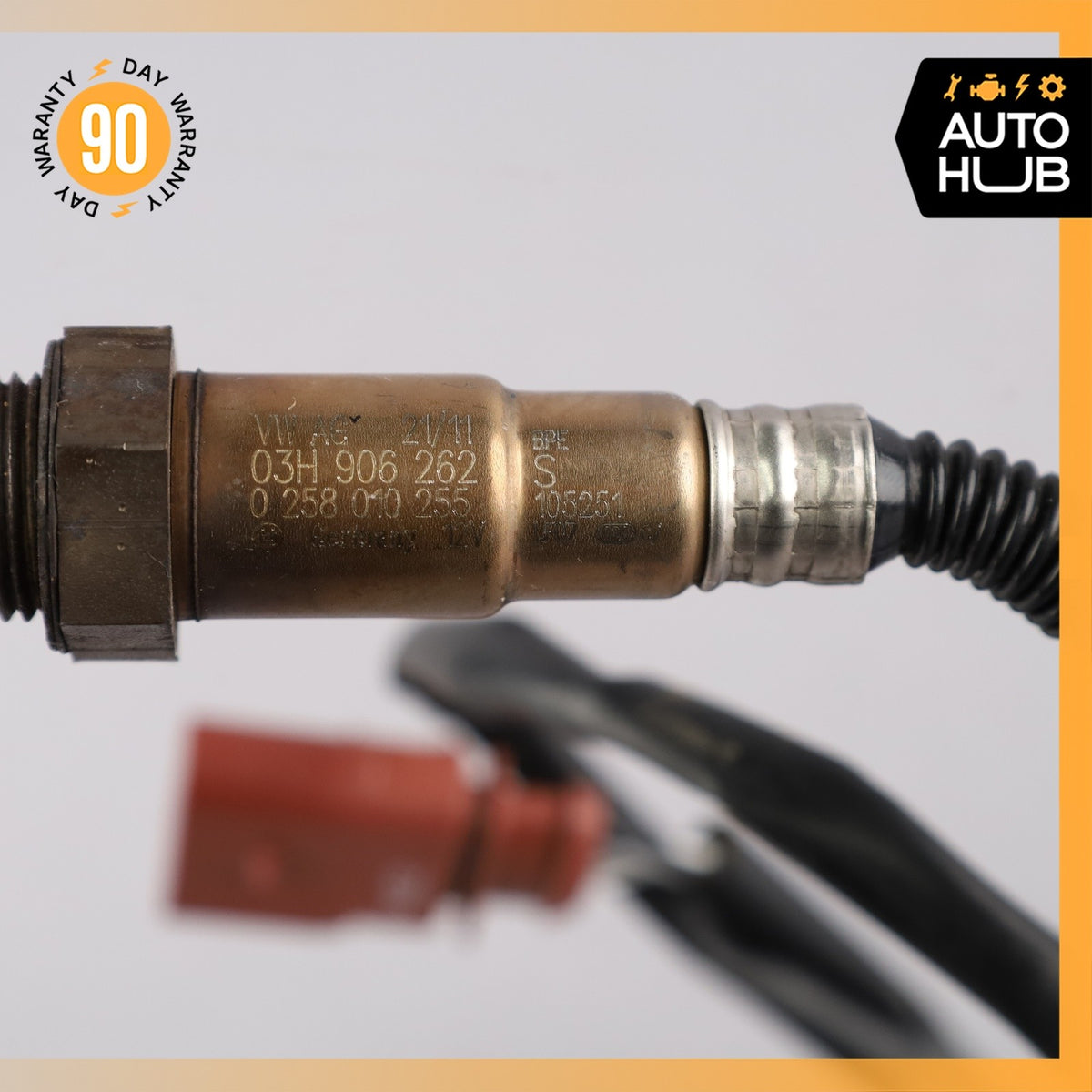 11-18 Porsche Cayenne 958 VR6 3.6L Oxygen O2 Sensor Lambda 03H906262R OEM - photo 9