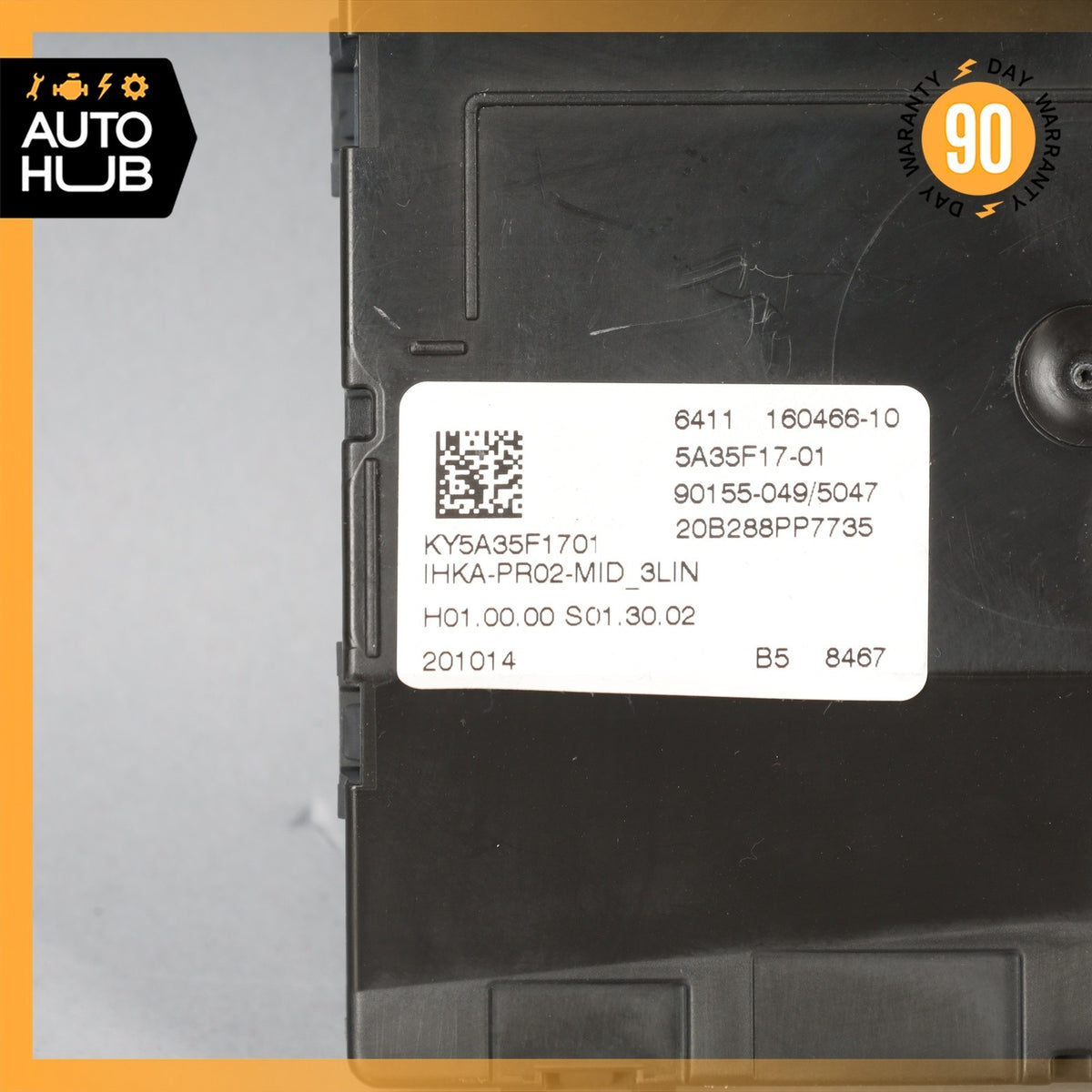19-24 BMW G05 X5 330i X4M X4 A/C AC Climate Control Control Module Unit OEM - photo 6