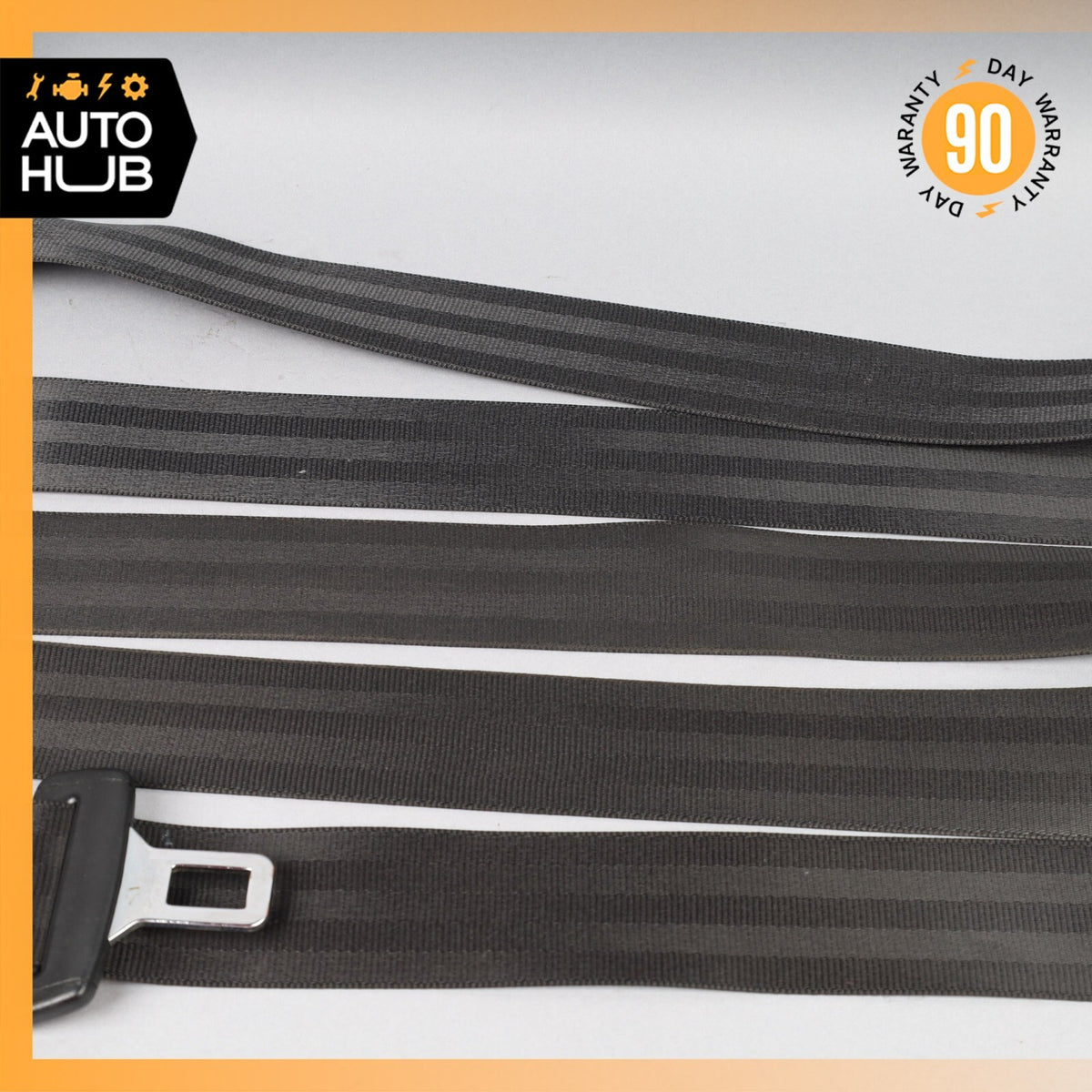 06-13 Bentley Continental Flying Spur Front Right Side Seat Belt Black OEM - photo 4