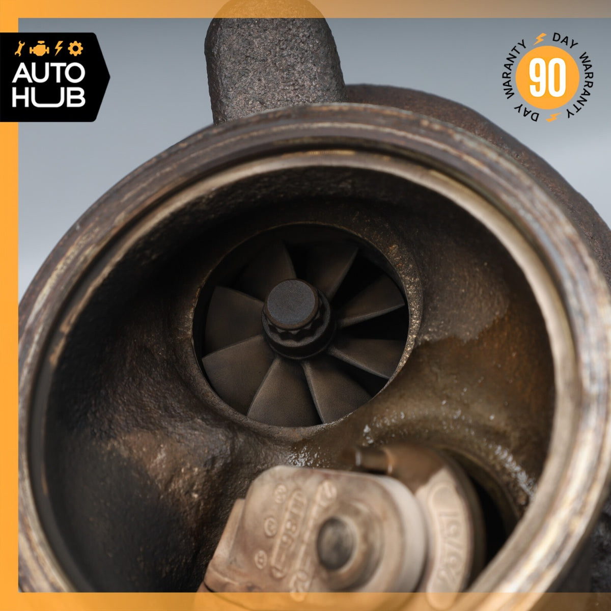 Maserati Ghibli Quattroporte Right Turbocharger Turbo Charger Manifold OEM 75k - photo 17