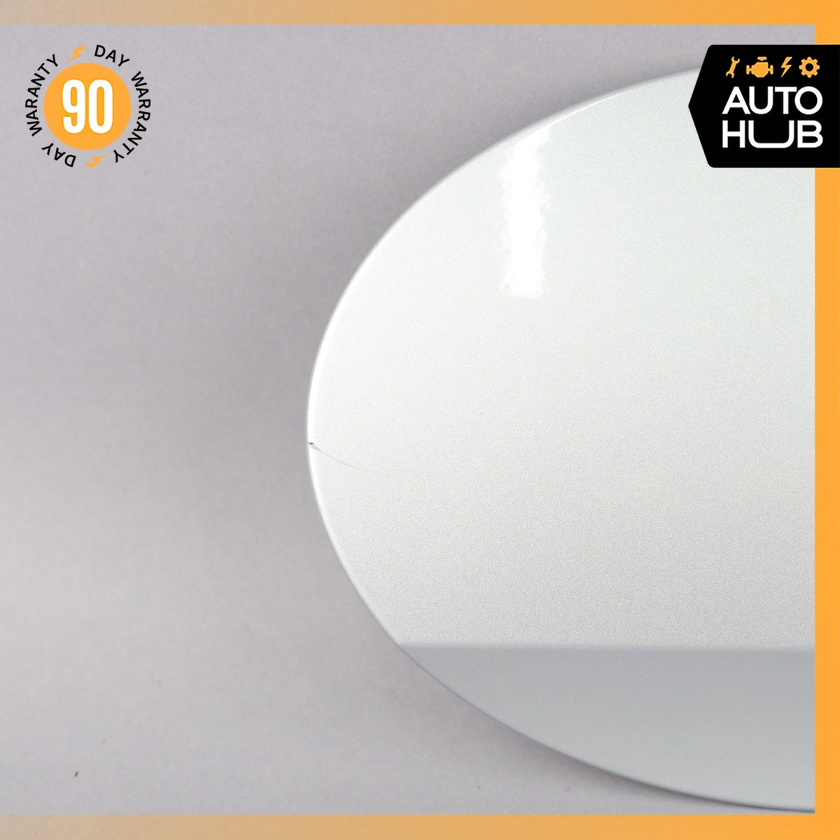 06-13 Mercedes W251 R320 R500 Fuel Door Lid Gas Tank Cover 2517570106 White OEM - photo 2