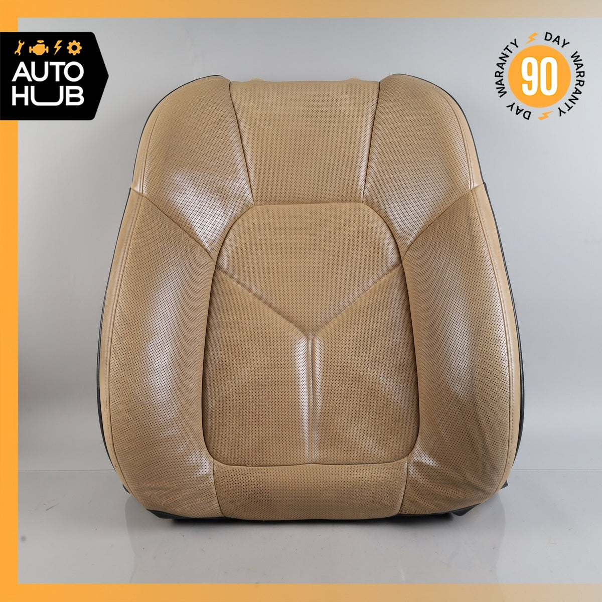 11-18 Porsche Cayenne 958 Front Left Driver Seat Upper Cushion Leather OEM - photo 1
