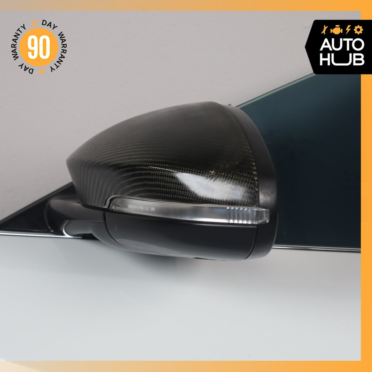 15-24 Jaguar X152 F-Type Coupe Left Driver Door Shell Panel w/ Side Mirror OEM - photo 2