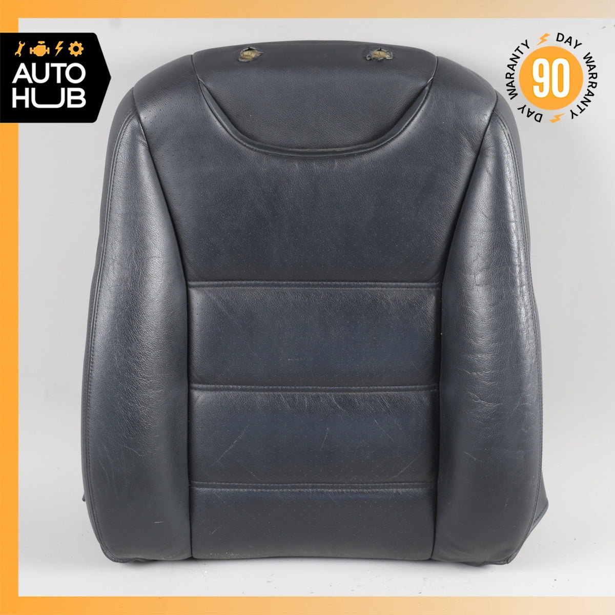 03-06 Porsche Cayenne 955 Front Right Side Seat Upper Cushion Black OEM - photo 1