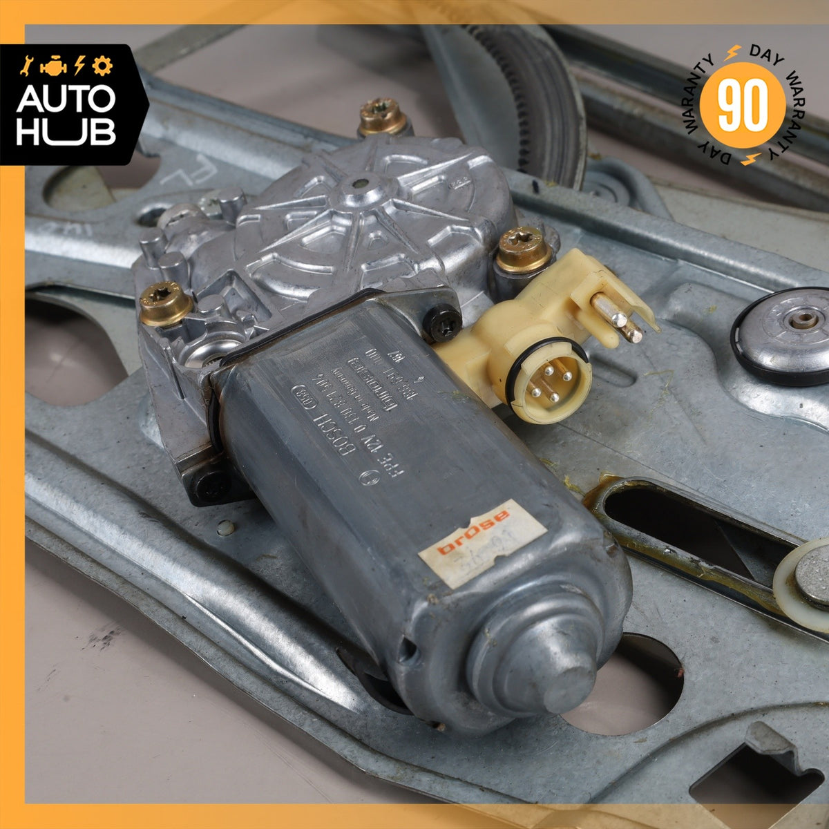 92-99 Mercedes W140 300SE 400SEL Front Left Window Regulator w/ Motor OEM - photo 8