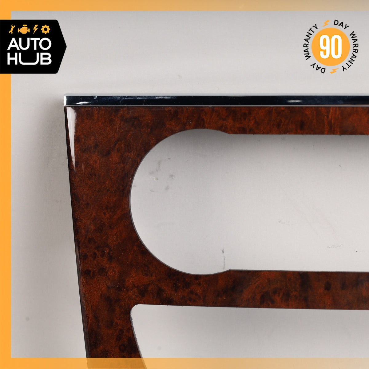 06-12 Mercedes W164 ML550 GL550 ML500 Center Console Control Trim Bezel Wood OEM - photo 2