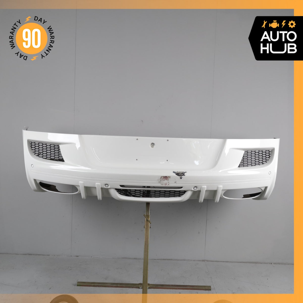 12-18 Bentley Continental GTC GT Rear Bumper Cover Assembly Black Bison Wald - photo 1