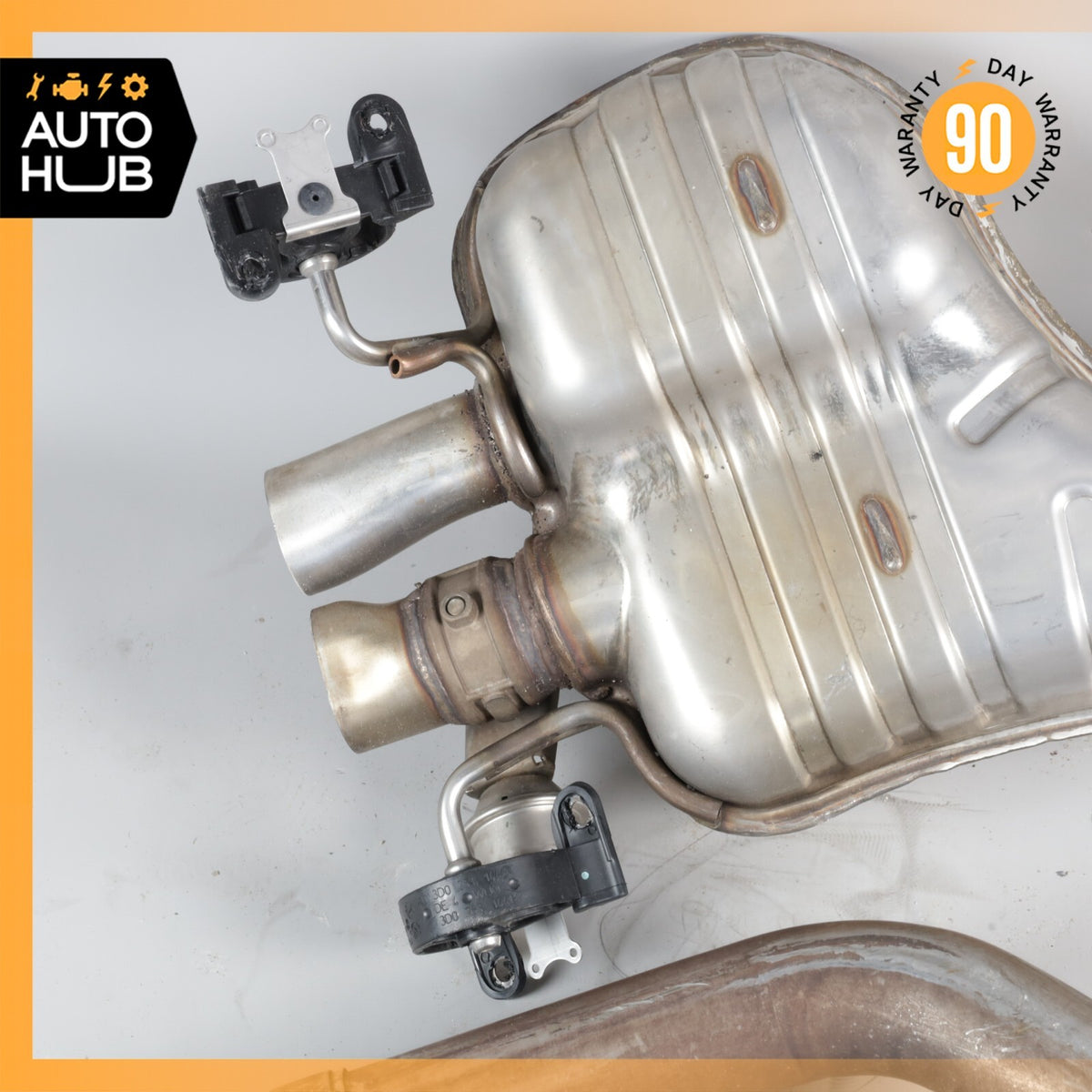 03-12 Bentley Continental GT Exhaust Muffler Mufflers Right & Left Set OEM 36k - photo 14