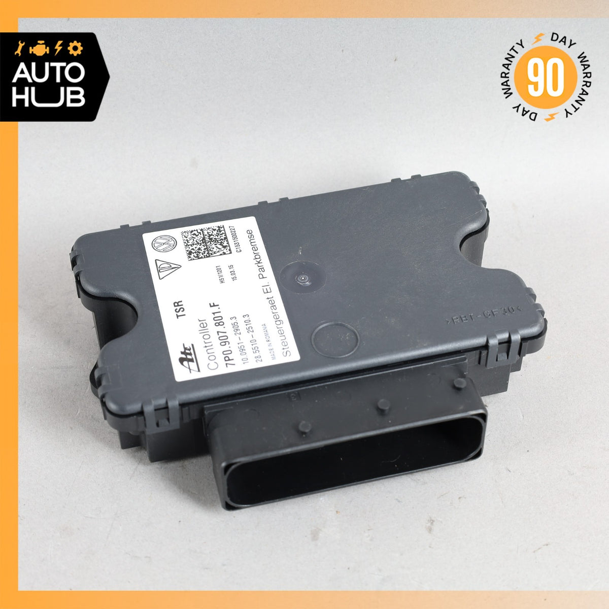 11-18 Porsche Cayenne 958 Electronic Parking Brake Control Module 7P0907801F OEM - photo 1