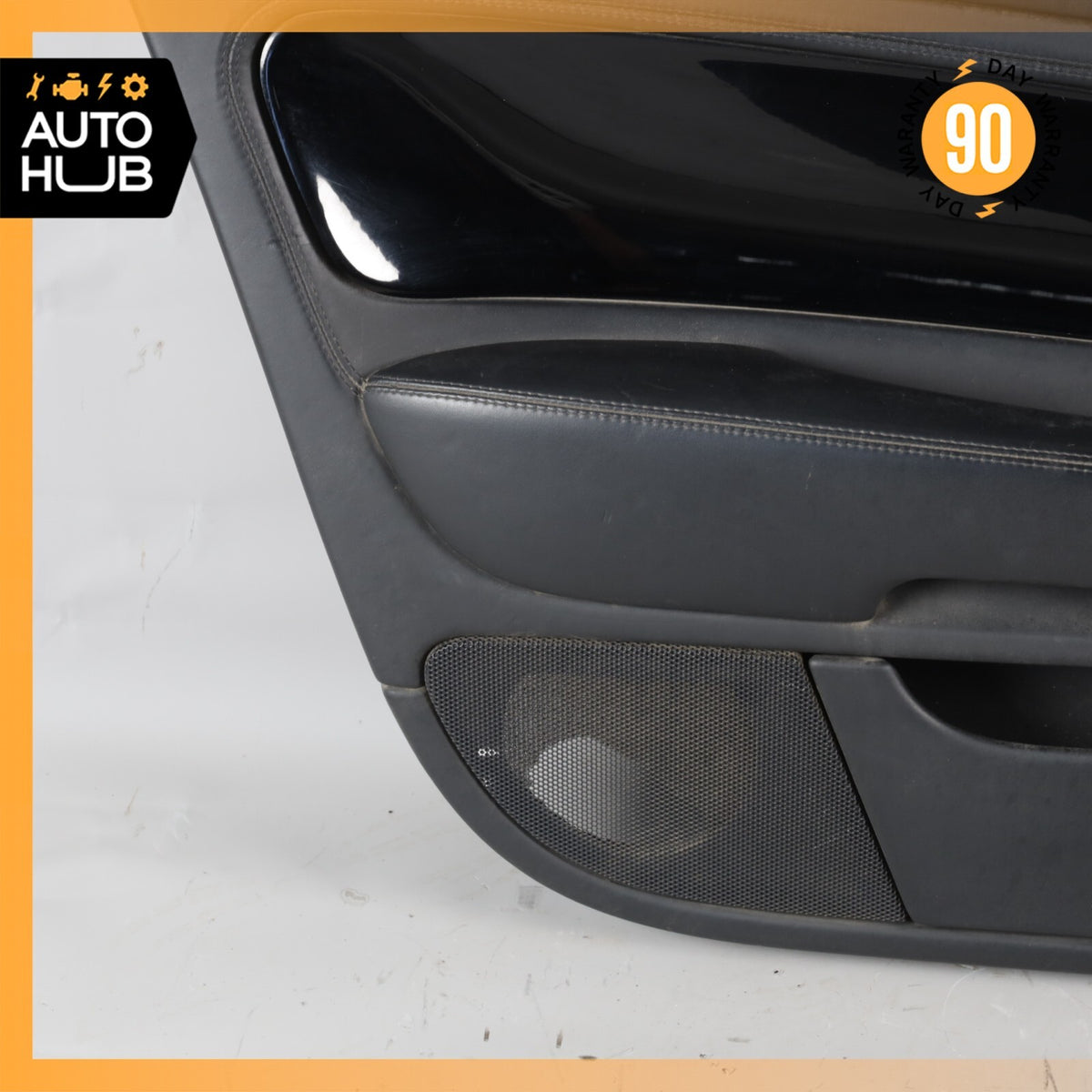 03-10 Bentley Continental GT Left Driver Side Interior Door Panel Black OEM 61k - photo 6