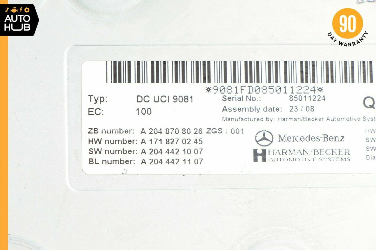 Mercedes R230 SL550 E350 SLK350 Communication Interface Module 2048708026 OEM - photo 8