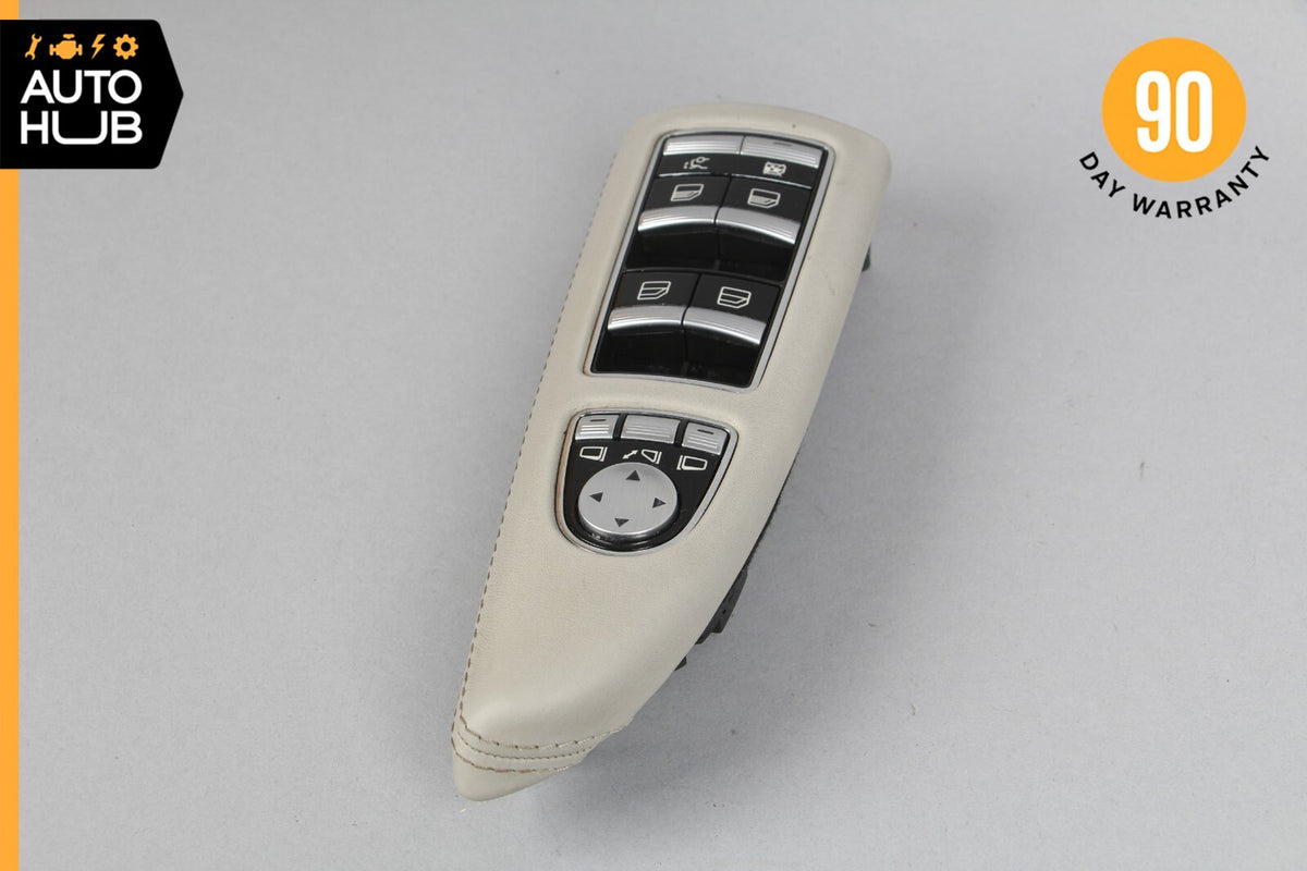 10-14 Mercedes W221 S400 CL63 Left Driver Master Window Switch Control Nappa OEM - photo 6
