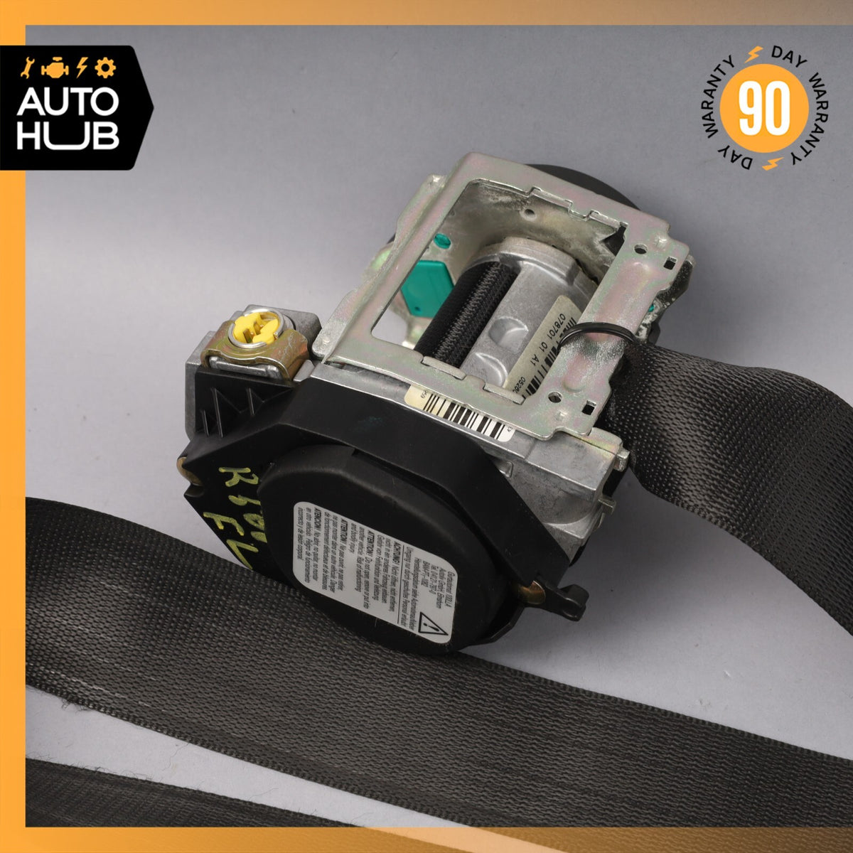 06-13 Mercedes W251 R500 ML350 Front Left Driver Side Seat Belt Seatbelt OEM - photo 6