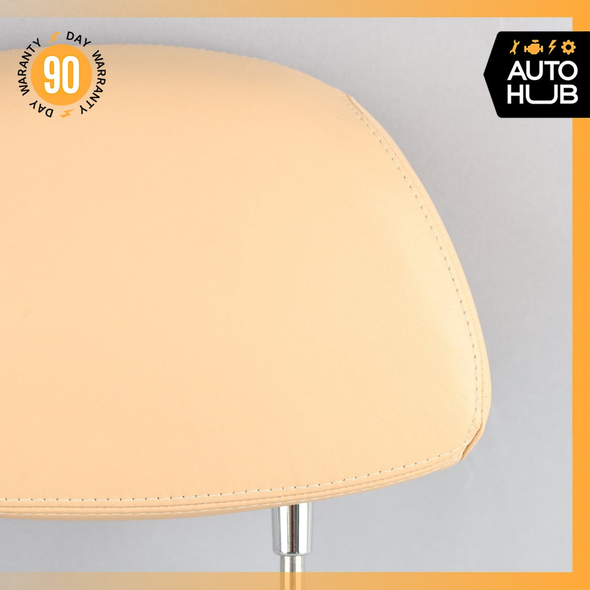 Bentley Arnage Front Left or Right Seat Headrest Head Rest Beige OEM 30k - photo 13