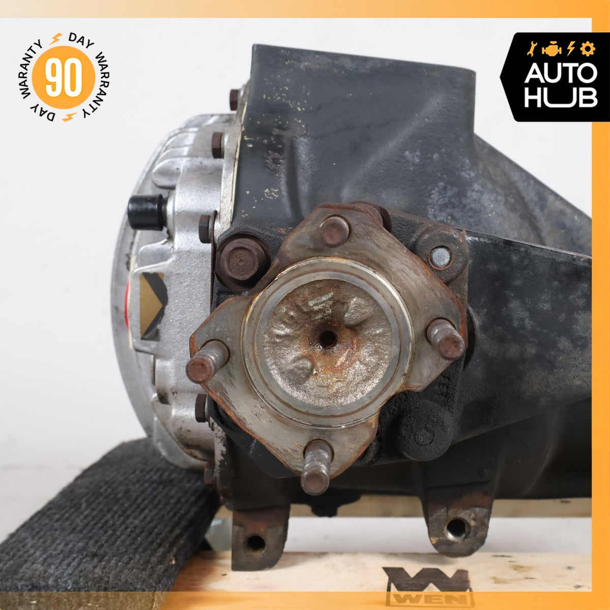 00-04 Aston Martin DB7 Vantage Auto Rear Differential Diff Axle Carrier 3.06 38k - photo 5