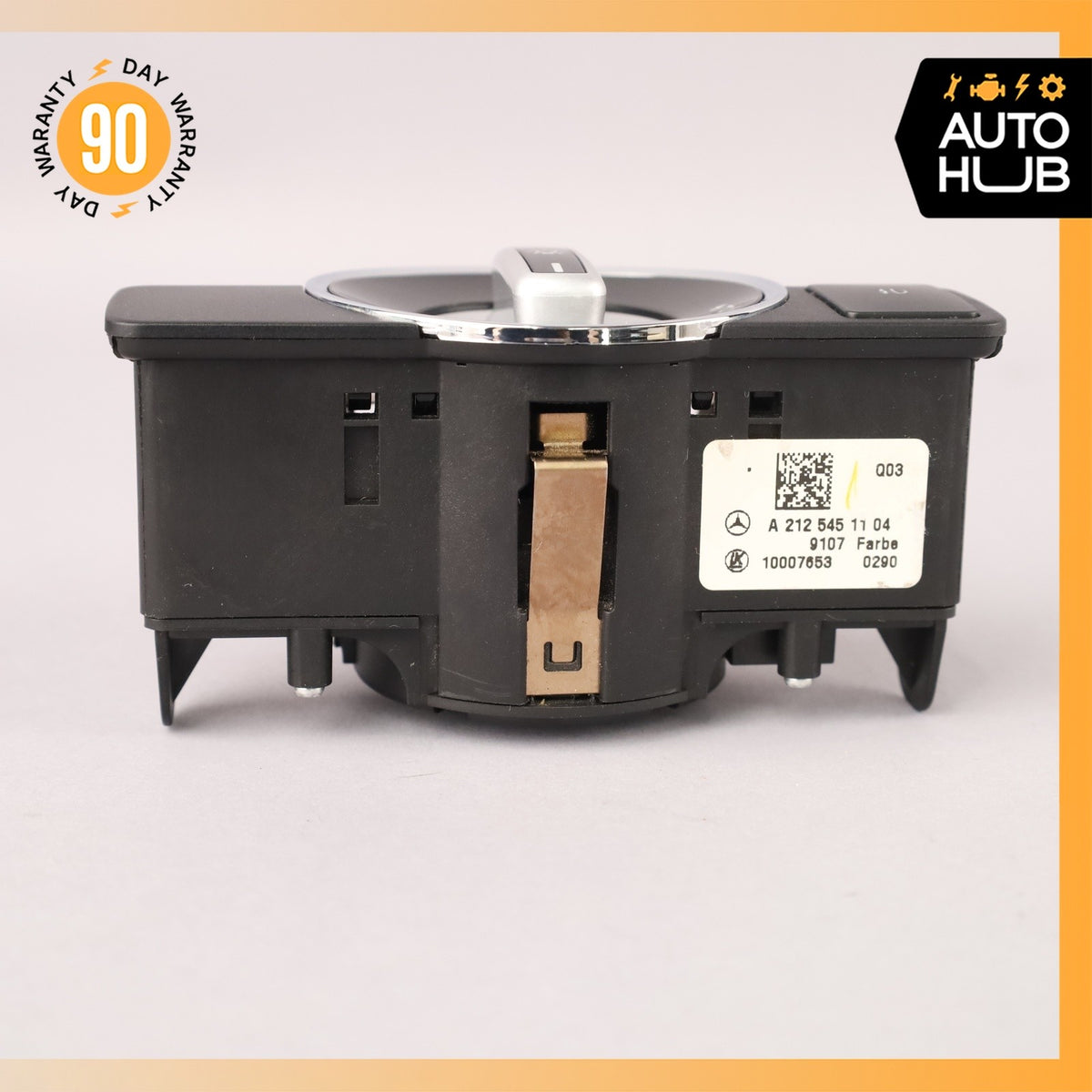 Mercedes W204 C350 Headlight Fog Light Switch Control Module OEM - photo 9