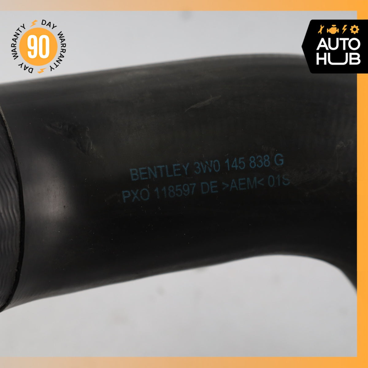 Bentley Continental GTC Speed GT 6.0L Right Side Intercooler Hose Pipe OEM - photo 8