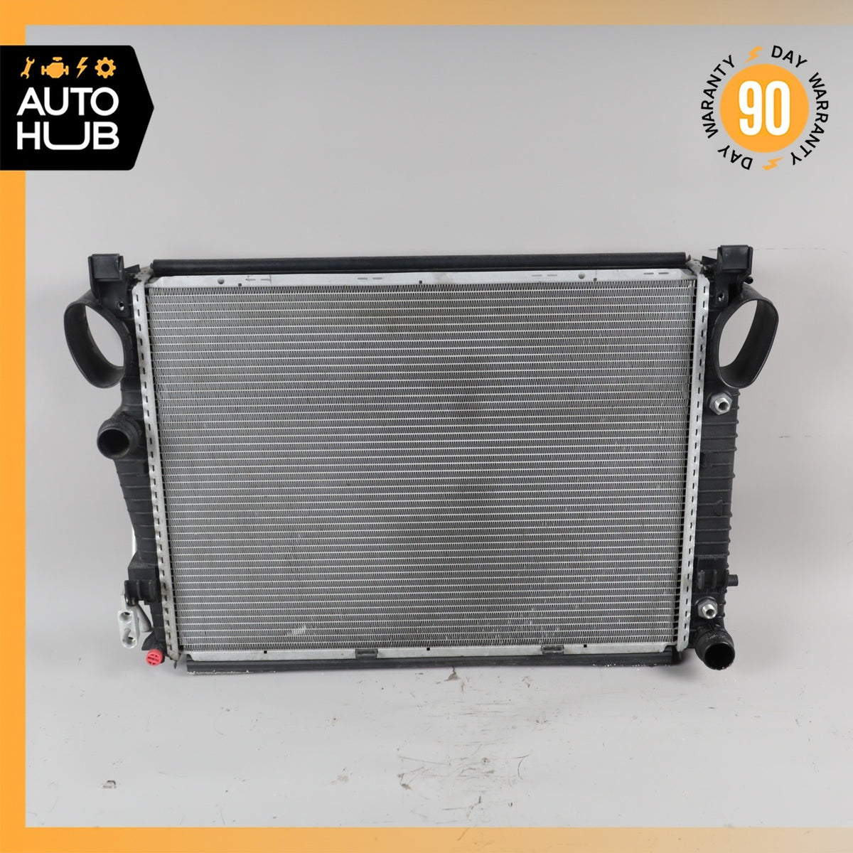 07-12 Mercedes R230 SL550 Engine Cooling Radiator A/C Condensor Oil Cooler OEM - photo 3