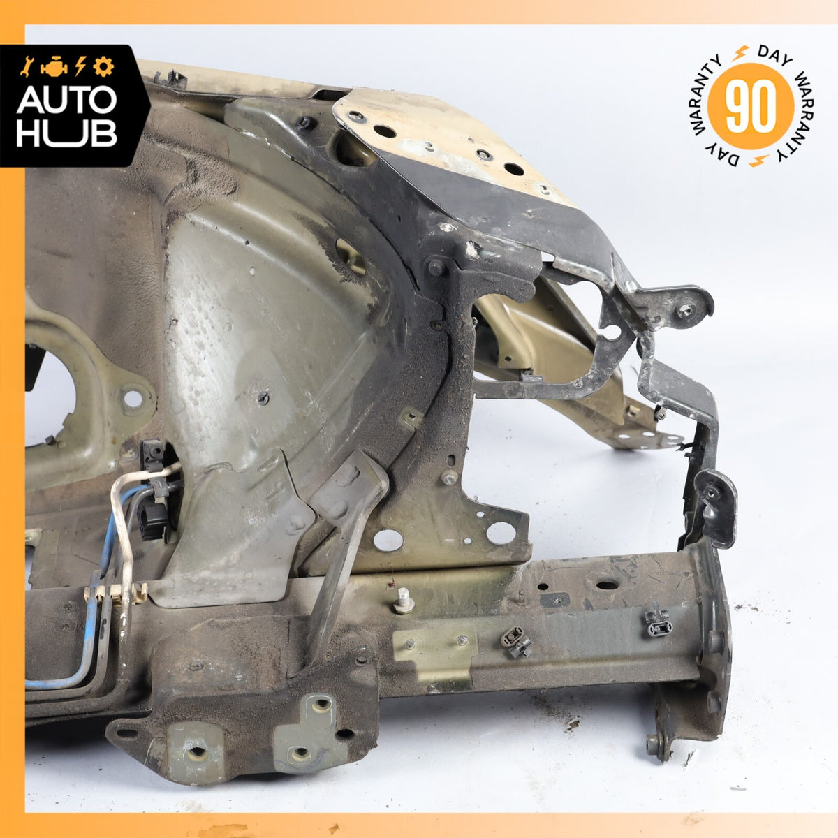 03-10 Bentley Continental GT Front Right Frame Apron Beam Inner Fender OEM - photo 14
