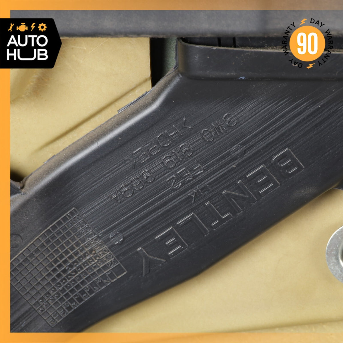 03-10 Bentley Continental GT Left Driver Side Interior Door Panel Black OEM 61k - photo 23