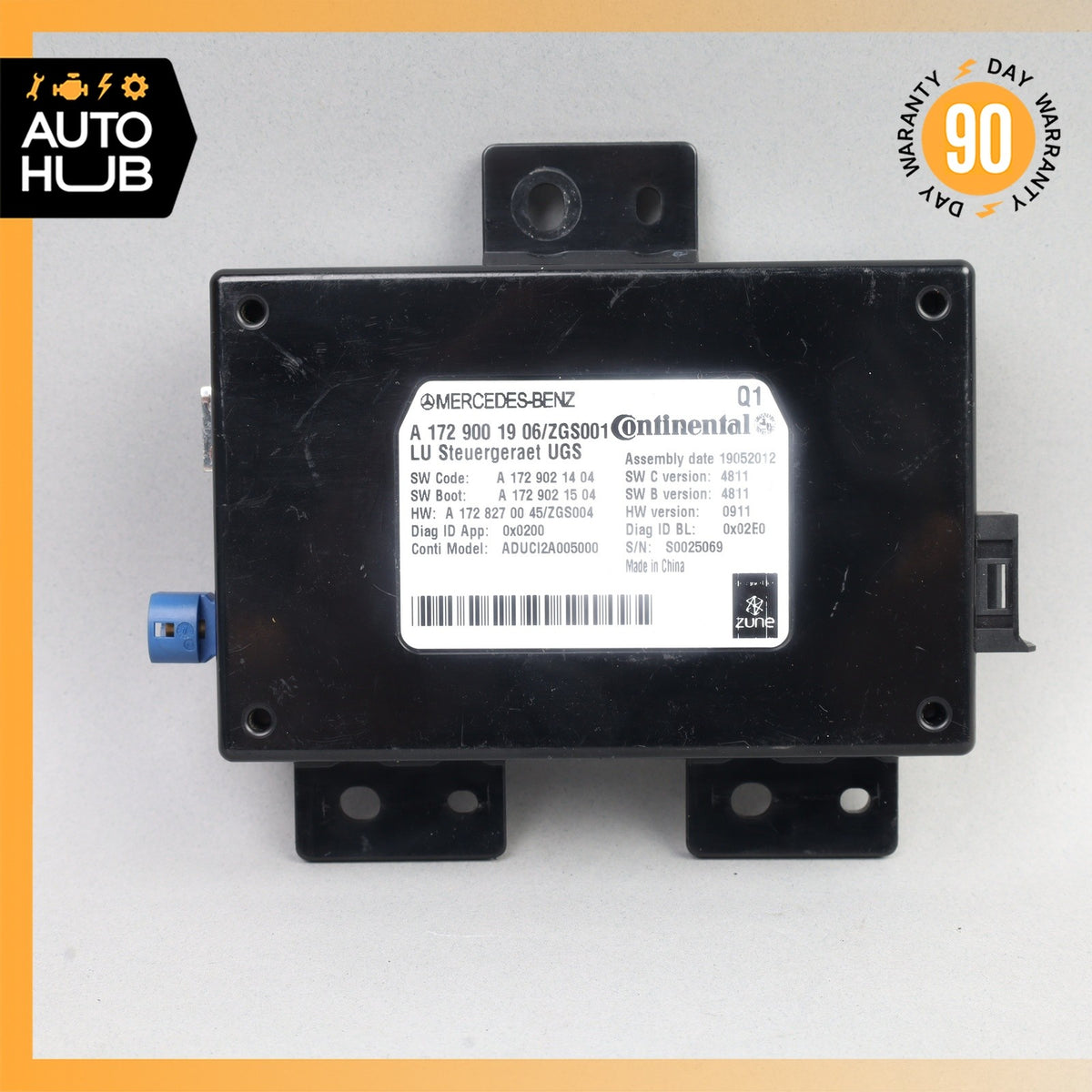Mercedes R231 SL550 Interface Communication Control Module OEM - photo 8