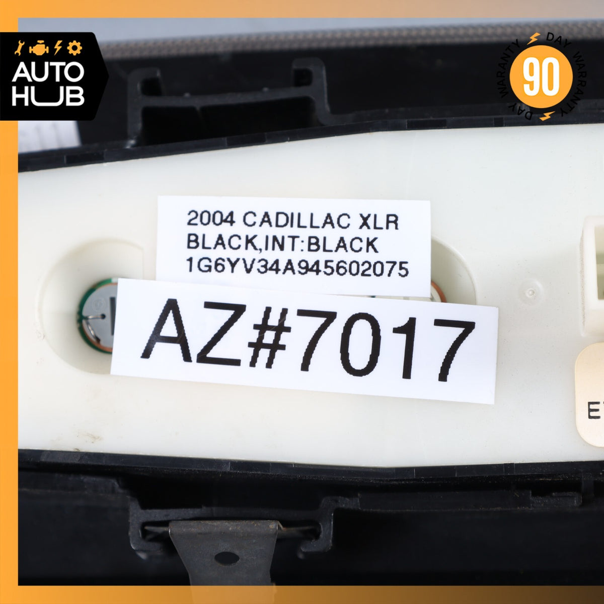 04-08 Cadillac XLR Left Driver Side Door Air Vent Lock Mirror Switch OEM - photo 14