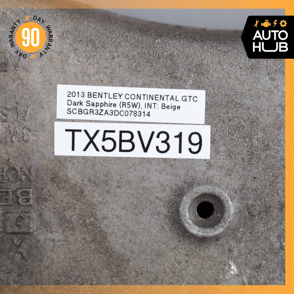 12-18 Bentley Continental GTC Rear Right Side Lower Control Arm OEM 71k - photo 11